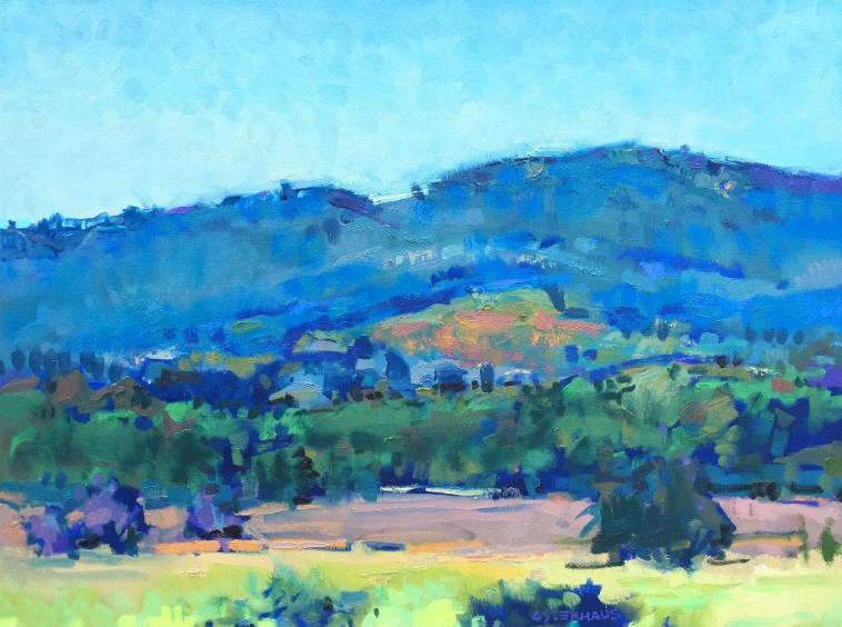 Virginia landscape oil painting